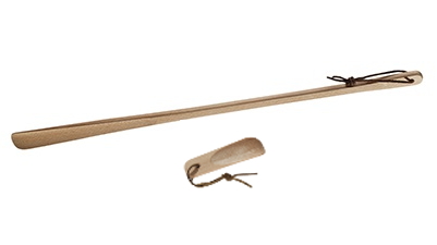 Schuhanzieher aus Holz 11,5cm oder 64cm Schuhanzieher