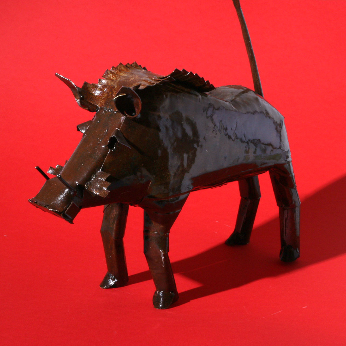 Upcycling Warthogs from Zimbabwe Wild Boar Metal Upcycling