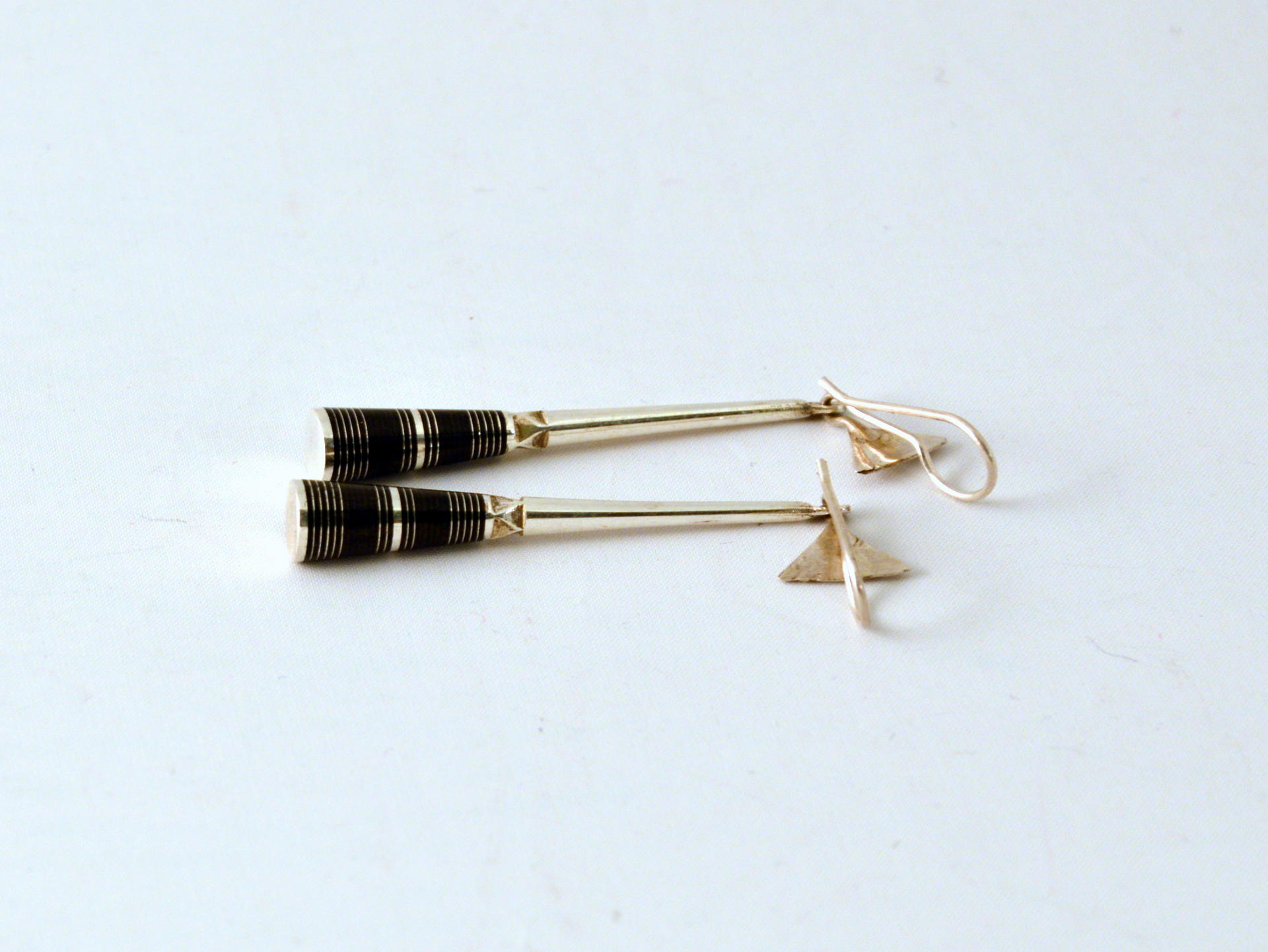 longues boucles d'oreille Boucles d'Oreille longues en Argent