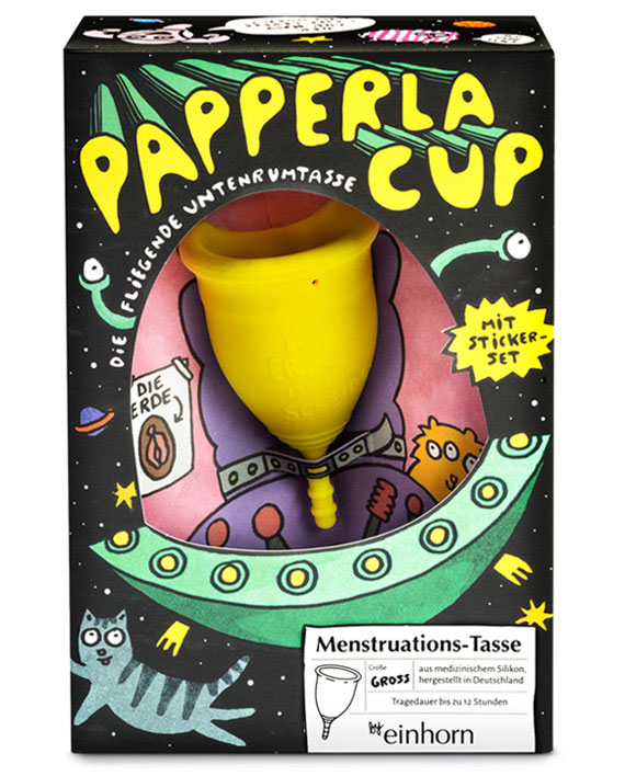 comes in a box papperlacup funny packaging