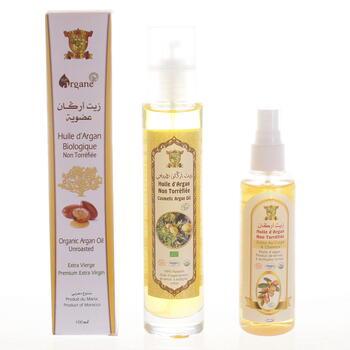 100ml d'huile d'argan bio de la coopérative marjana