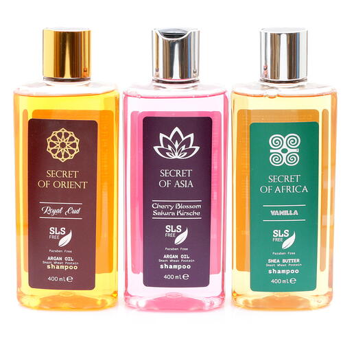 Secret Shampoo Secret of Africa, of Asia, of Orient shampoo