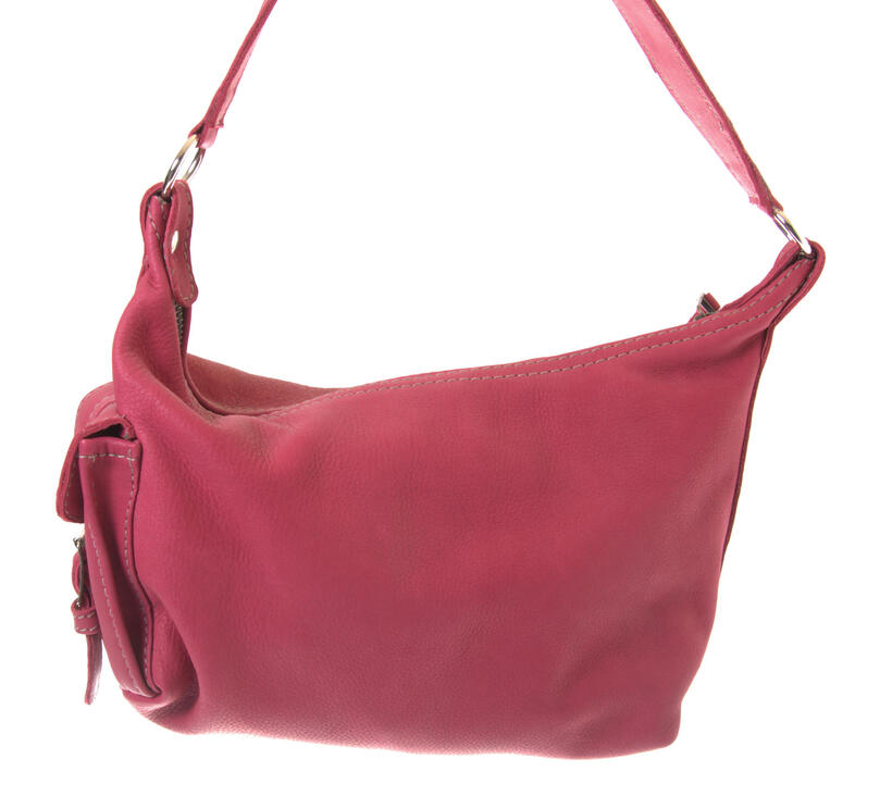 Alix in red - shoulder bag from Zambia