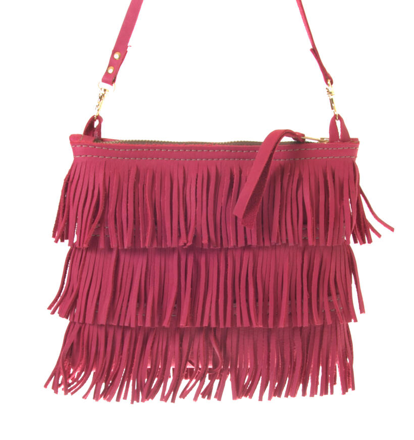 Small Fringe - Small shoulder bag - Jackal and Hide