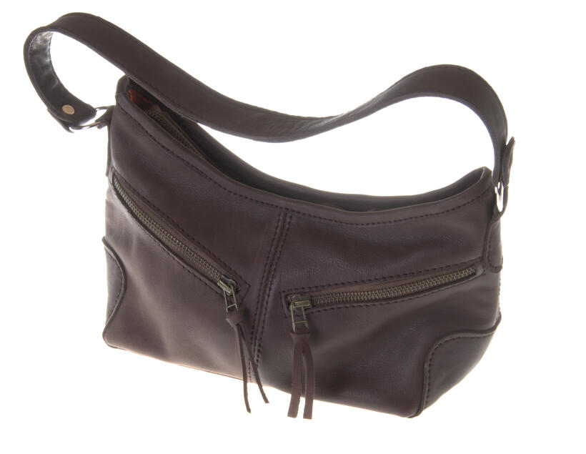 Todd leather bag in dark brown by Jackal and Hide
