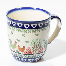 chicken pattern cup