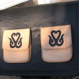 Gundara - Black Kyrgyz - laptop bag