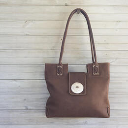 Gypsy fair trade leather bag from Zambia