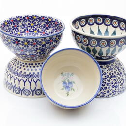 Boleslawiec style bowls