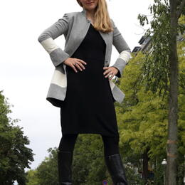 Gundara - edle Designjacke aus Baumwoll-Hamamtuch - echt chic