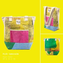 Up-fuse - Upcycling-Schultertasche - fairer bunter Tote - Sozialunternehmen in Ägypten - Gundara