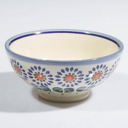 garden flowers bowl