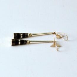 Handmade silver Tuareg earrings - fair trade from Niger - traditional Tuerag jewelry - Gundara