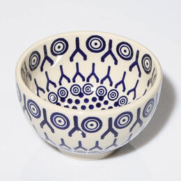 modern peacock small bowl