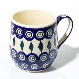 peacock chai mug