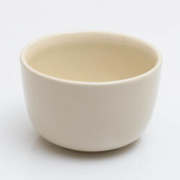 small white bowl from Boleslawiec
