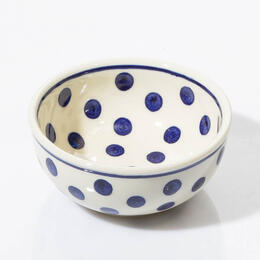 blue dots bowl