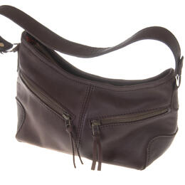 Todd leather bag in dark brown by Jackal and Hide