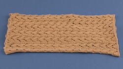 cotton wrist warmers in beige