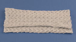 light grey cotton wristwarmers