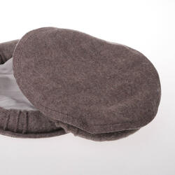 dark brown grey pakol dark grey brown pakol by ICIA cooperative