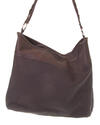 Carla chocolate colour leather bag