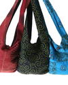 printed lama bags from Nepal cooperative local women's handicraft