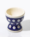 cobalt blue egg cup