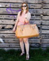 Grand sac de voyage en cuir - photo Ulrika Walmark