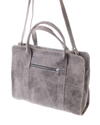 Gundara - fair grey-scratch leather bag from Ethiopia - fairchain and handmade
