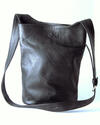Gundara - Summer Time - genuine leather - fair trade bag from Afghanistan - black