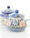 sugar bowls from Boleslawiec
