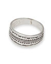 bague en argent, design Touareg 