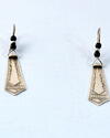 Boucles d'Oreille Taditionelles Touareg en Argent