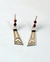 Tuareg - earrings - pure silver - handmade - Tuareg Design - Niger - Gundara