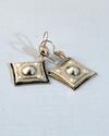 Silver earrings - Tuareg design - handmade in Niger - pure silver - Gundara