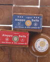 aleppo soap with 16% or 24% laurel oil